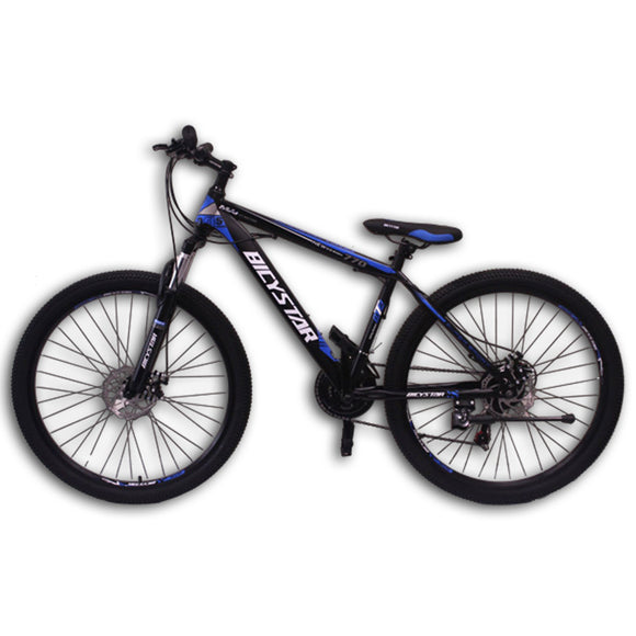 Blue BICYSTAR Budget Bike 27.5 inch - viewmify