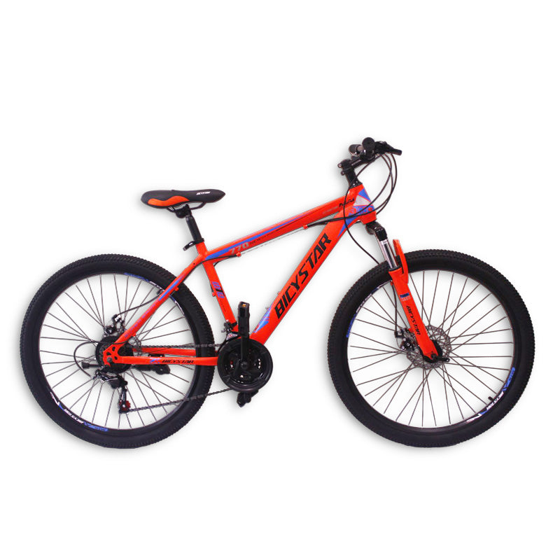 Orange BICYSTAR Budget Bike 26 inch
