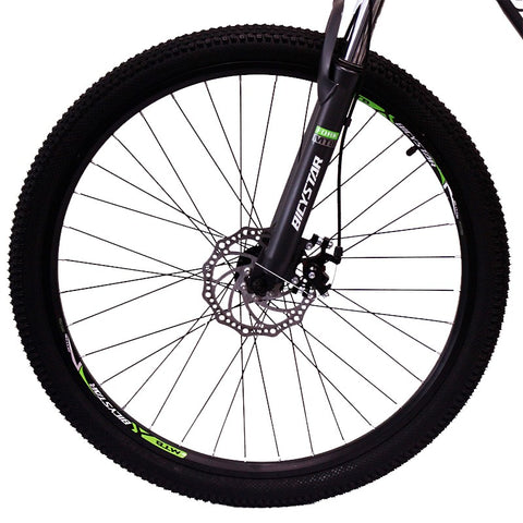 Green BICYSTAR Budget Bike 26 inch