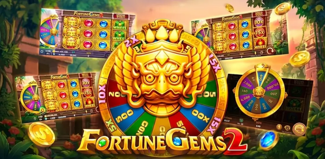 Cover image or main promotional artwork for the game Fortune Gems 2 Cover image or main promotional artwork for the game Fortune Gems 2